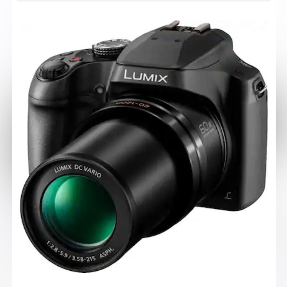 NEW Panasonic LUMIX FZ80D 18.1 4K Photo Point & Shoot Digital Camera 60X Zoom